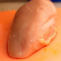 Фото-рецепт куриных котлет с тыквой в духовке шаг 2