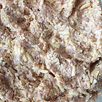 Сырно-мясные котлеты с овсянкой и фаршем — рецепт шаг 2